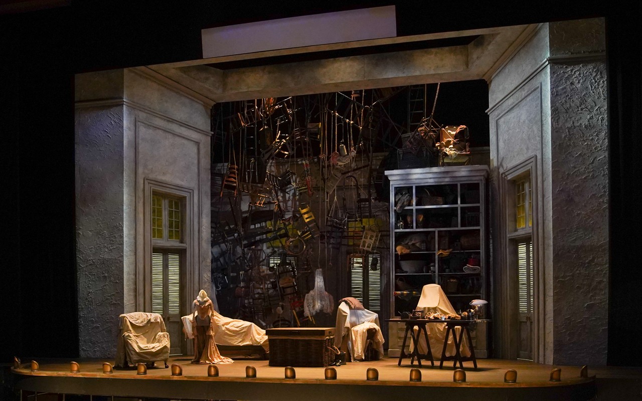 Students performing in a photo of CCM's Nov. 2021 production of "The Marriage of Figaro." Photo/Mark Lyons