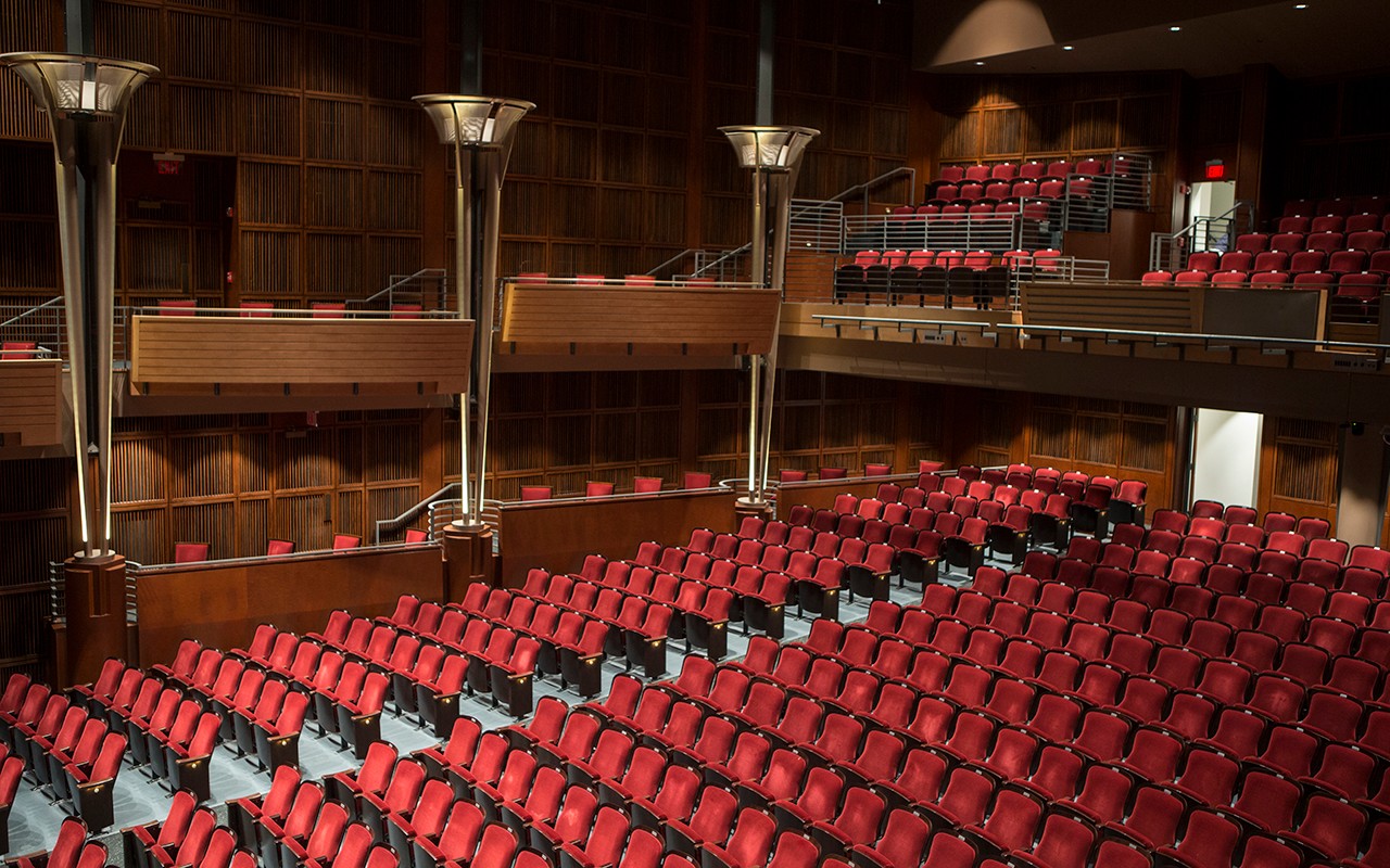 CCM Celebrates its 150th anniversary with a Sesquicentennial Gala Alumni Showcase in the Corbett Auditorium. 